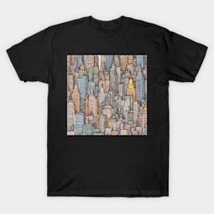 skyline nyc T-Shirt